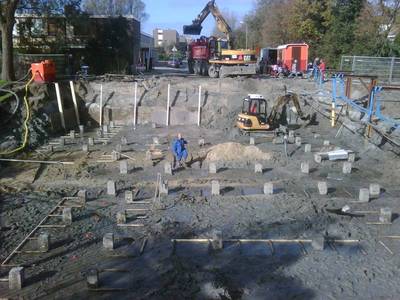Aanbr. 3 doorvaarbare duikers, palenplan Aanbr. 3 doorvaarbare duikers, palenplan